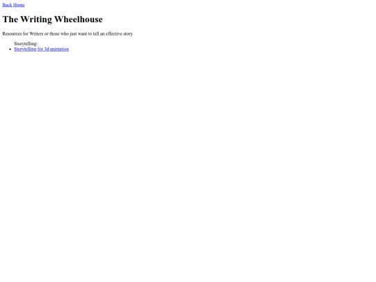 WritingWheelhouse screenshot