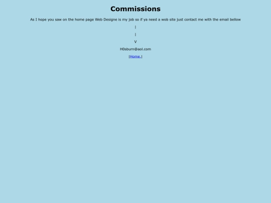 Commissions screenshot