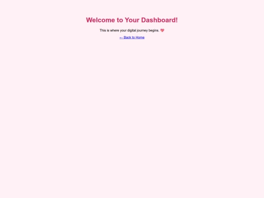 dashboard screenshot