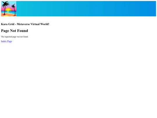 not_found screenshot