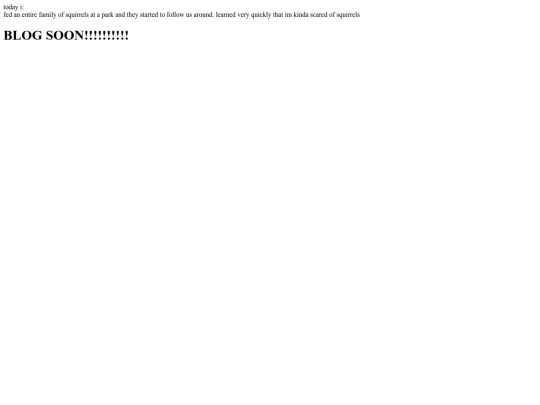 blog screenshot