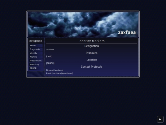 pages/identity screenshot