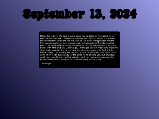 updateSept13-2024 screenshot