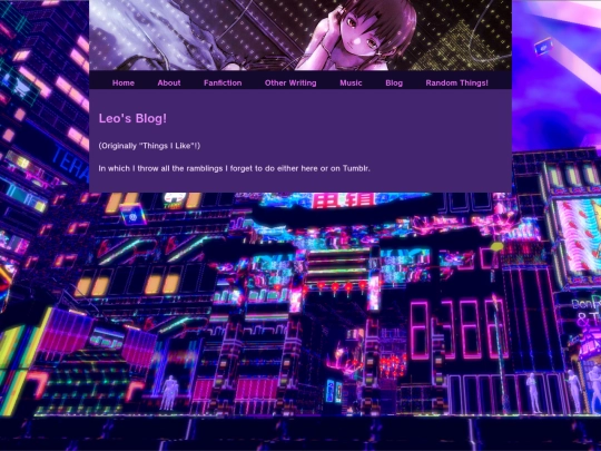 blog screenshot