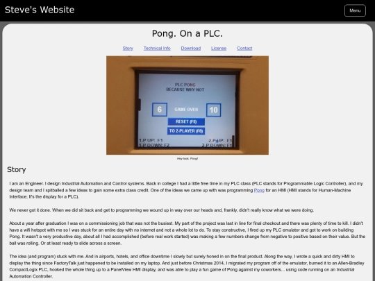 pong screenshot