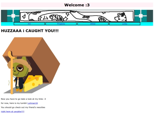 links screenshot