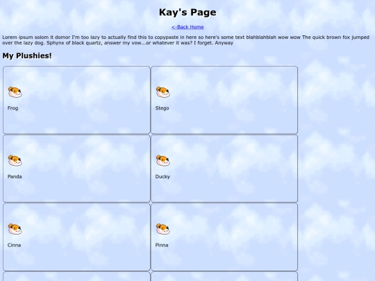 Kay/Indextest screenshot