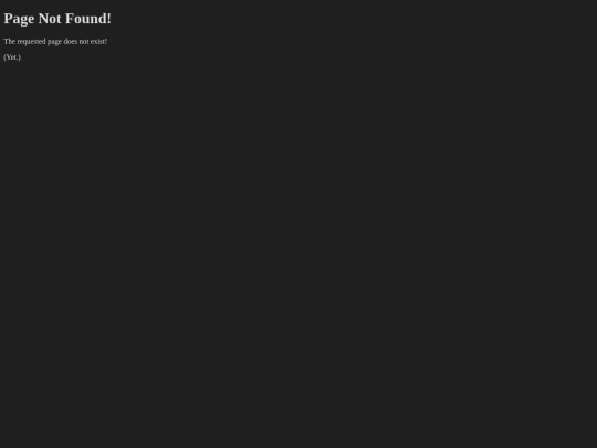 not_found screenshot