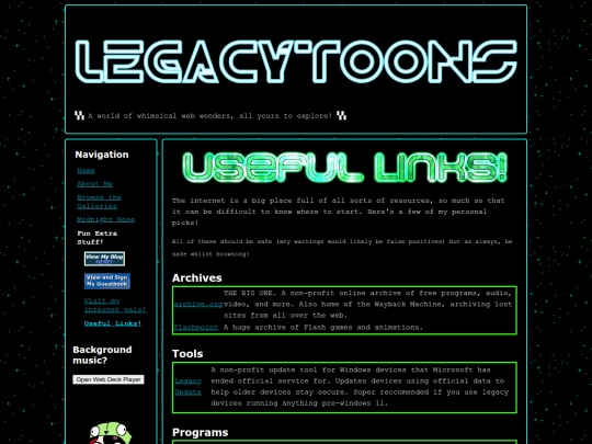 usefullinks screenshot