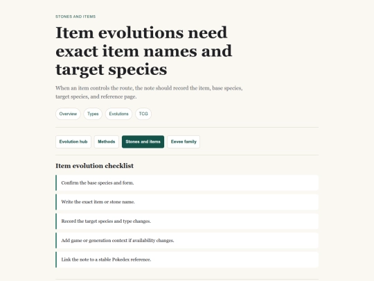 evolution-stones screenshot