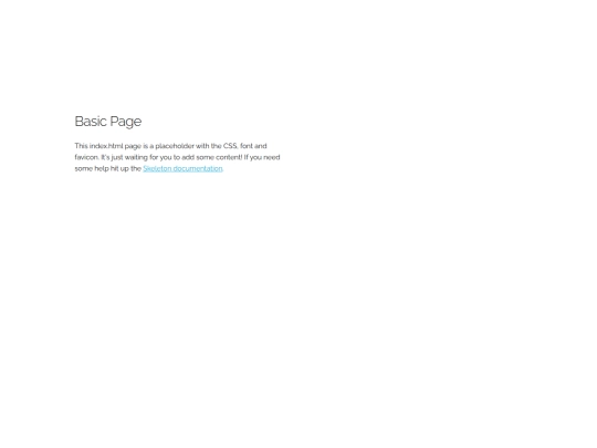 emptyPage screenshot