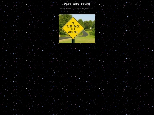 not_found screenshot