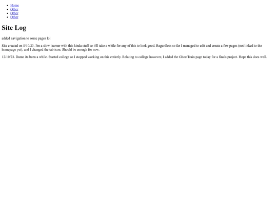 SiteLog screenshot