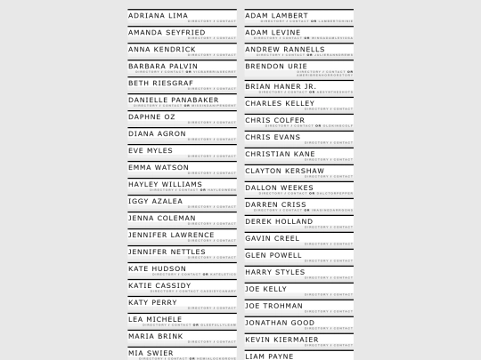 index screenshot