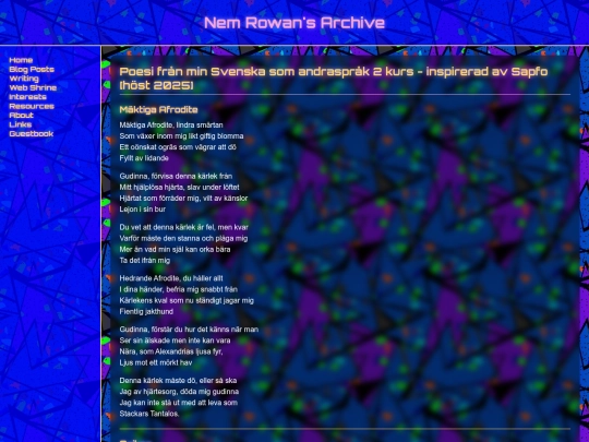 poetry/SVA2sapfo screenshot