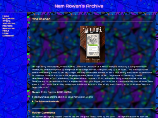 writing/theruiner screenshot
