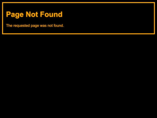 not_found screenshot