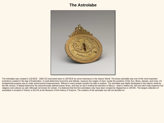 Astrolabe screenshot