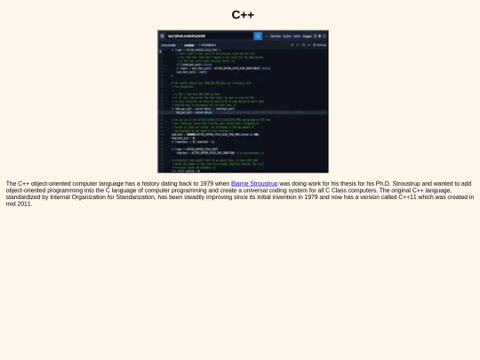 CPlusPlus screenshot
