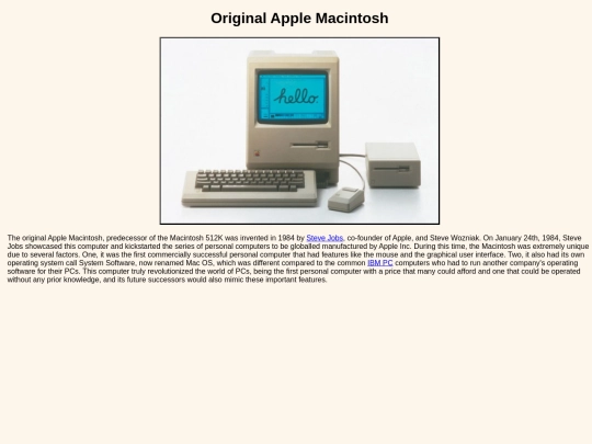 OriginalAppleMacintosh screenshot