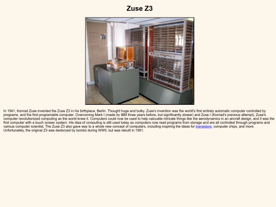 ZuseZ3 screenshot