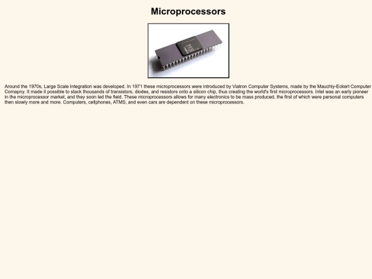 microprocessor screenshot