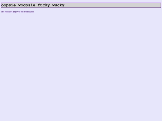 not_found screenshot