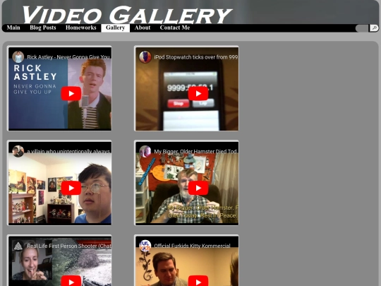 Galleries/Videos screenshot