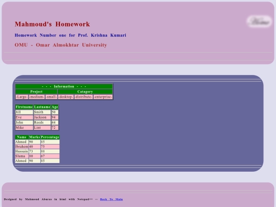 Homeworks/Homework1 screenshot