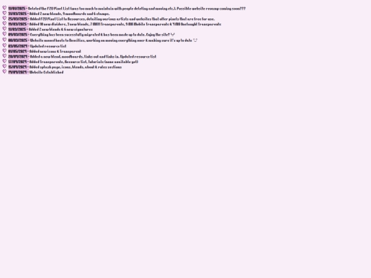updates screenshot