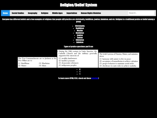 ReligionBeliefSystem screenshot
