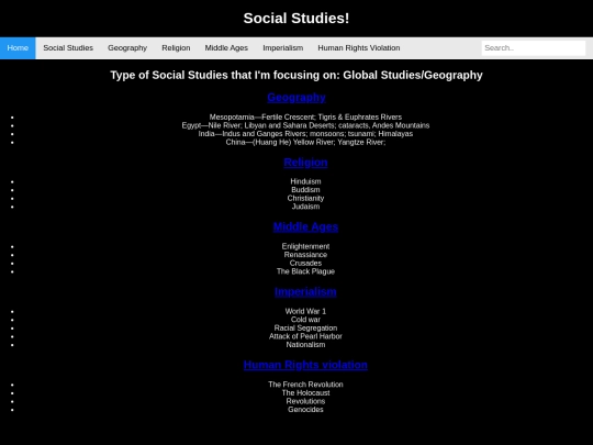 SocialStudies screenshot