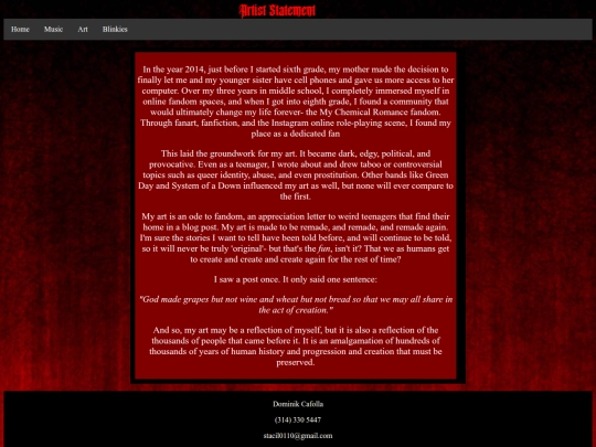 statement screenshot