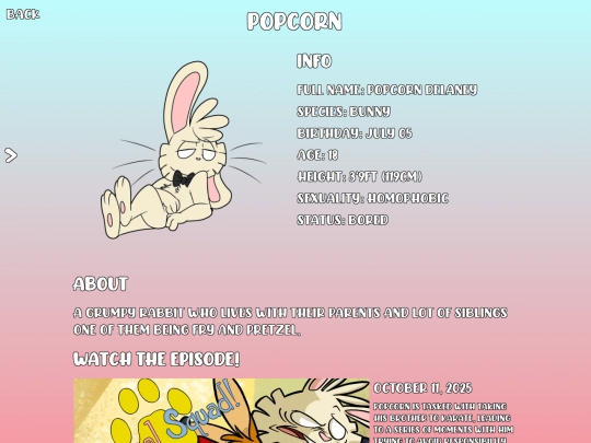 characters/popcorn screenshot