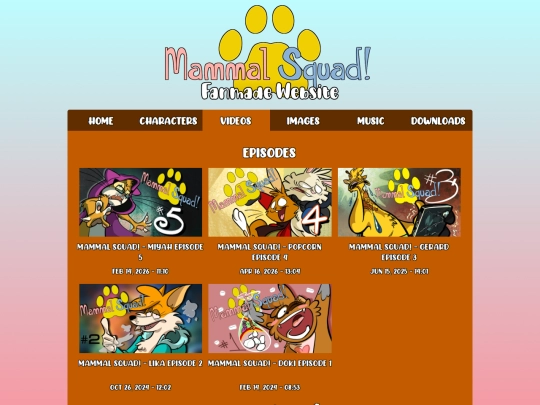 videos screenshot