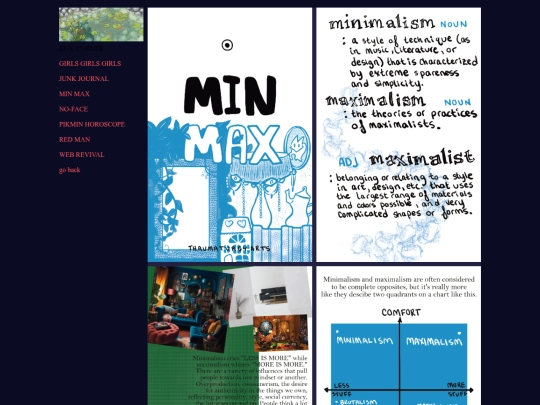 ThaumaturgyArts/zines/minmax screenshot