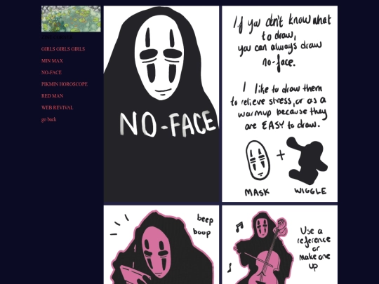 zines/noface screenshot