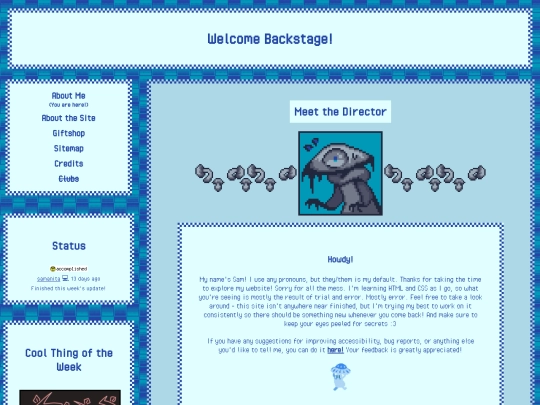 backstage.aboutme screenshot