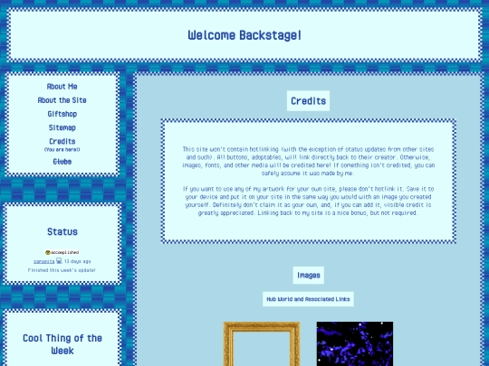 backstage.credits screenshot
