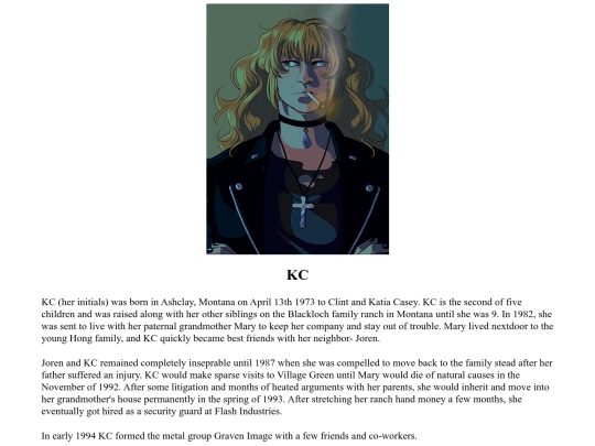 characters/KC screenshot