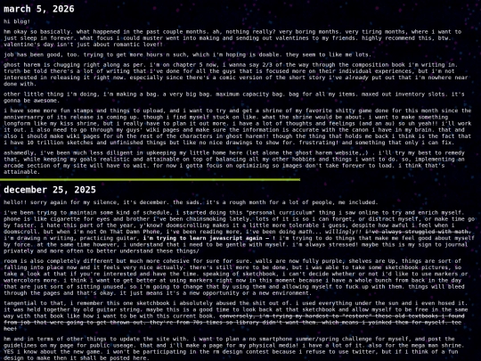 blog/feed screenshot