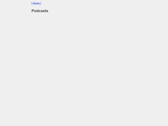 podcasts screenshot