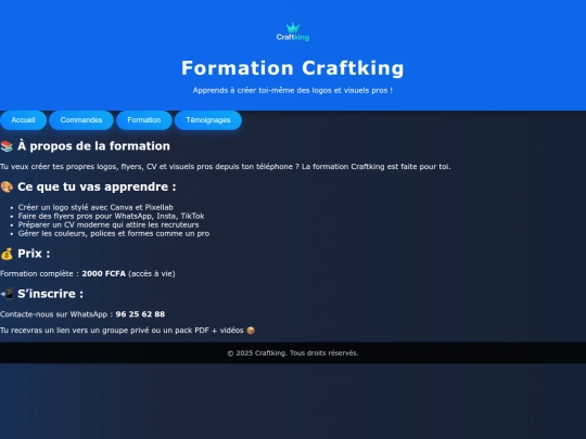 formation screenshot