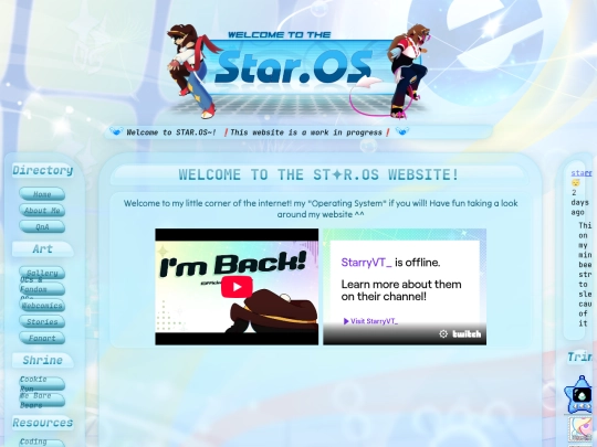 Homepage screenshot