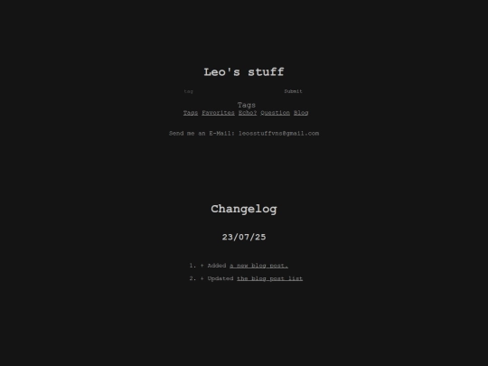 index screenshot