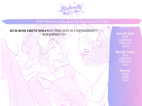 Fanwork screenshot