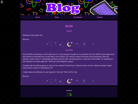 blog screenshot