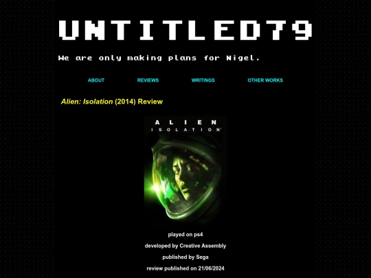 reviews/alien-isolation screenshot