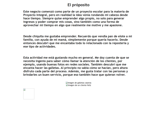 propósito screenshot