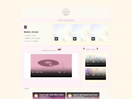 layouts screenshot
